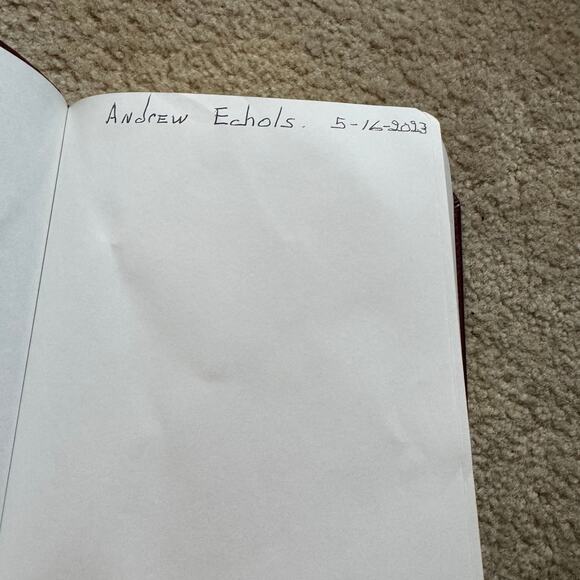 English Standard Version ESV Study Bible Tru Tone Cover Embossed Burgundy Red - Picture 6 of 12